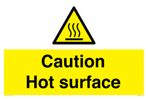 WK5805: Caution Hot surface