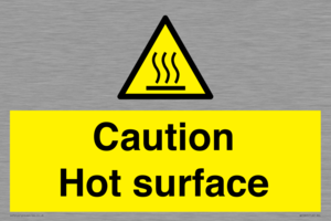 WK5805: Caution Hot surface
