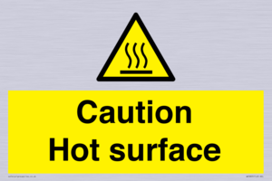 WK5805: Caution Hot surface