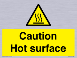 WK5805: Caution Hot surface
