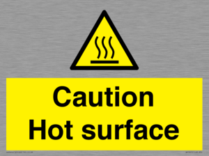 WK5805: Caution Hot surface