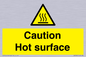 WK5805: Caution Hot surface