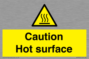 WK5805: Caution Hot surface