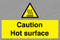 WK5805: Caution Hot surface