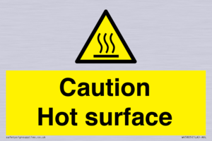 WK5805: Caution Hot surface