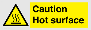 WK5805: Caution Hot surface