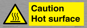 WK5805: Caution Hot surface