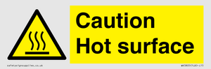 WK5805: Caution Hot surface
