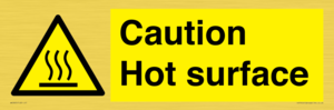 WK5805: Caution Hot surface