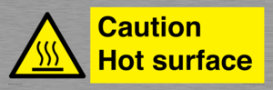 WK5805: Caution Hot surface