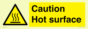 WK5805: Caution Hot surface