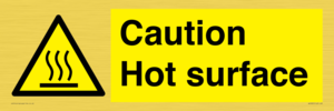 WK5805: Caution Hot surface
