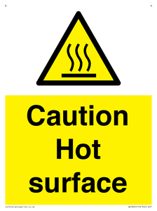 WK5805: Caution Hot surface