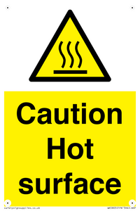 WK5805: Caution Hot surface