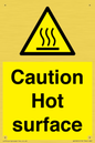 WK5805: Caution Hot surface