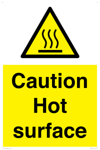WK5805: Caution Hot surface