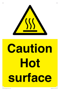 WK5805: Caution Hot surface