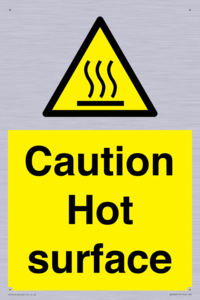 WK5805: Caution Hot surface