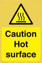WK5805: Caution Hot surface