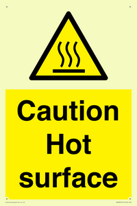 WK5805: Caution Hot surface