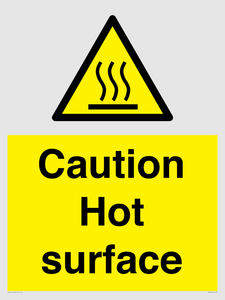 WK5805: Caution Hot surface