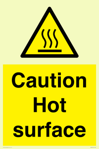 WK5805: Caution Hot surface