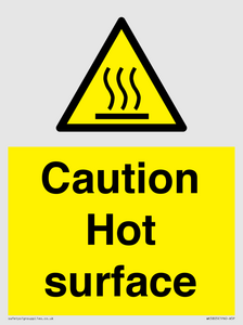 WK5805: Caution Hot surface