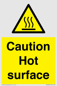 WK5805: Caution Hot surface