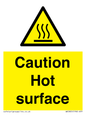 WK5805: Caution Hot surface