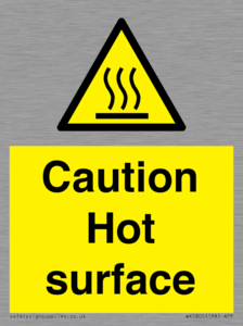 WK5805: Caution Hot surface