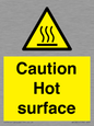 WK5805: Caution Hot surface