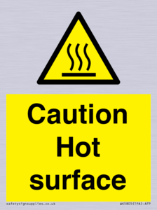 WK5805: Caution Hot surface
