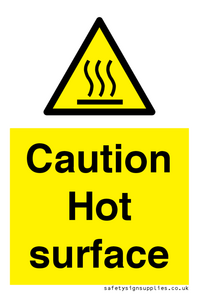 WK5805: Caution Hot surface