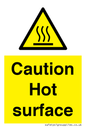 WK5805: Caution Hot surface