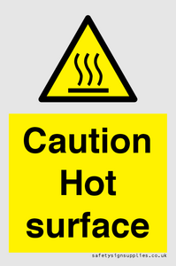 WK5805: Caution Hot surface
