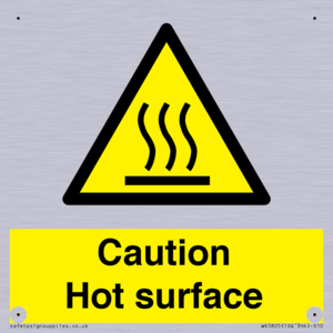 WK5805: Caution Hot surface
