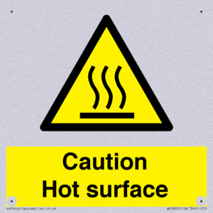 WK5805: Caution Hot surface