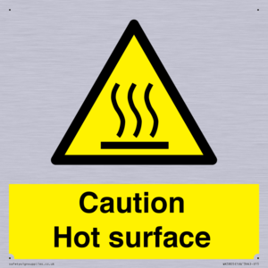 WK5805: Caution Hot surface