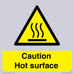 WK5805: Caution Hot surface