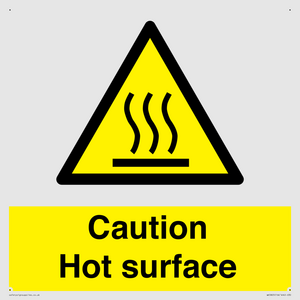 WK5805: Caution Hot surface