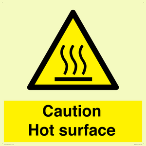 WK5805: Caution Hot surface