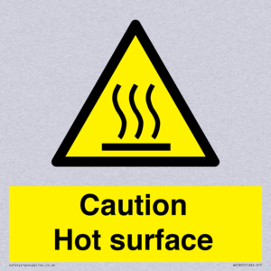 WK5805: Caution Hot surface