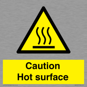 WK5805: Caution Hot surface