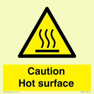 WK5805: Caution Hot surface