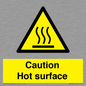 WK5805: Caution Hot surface