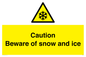 WK6309: Caution Beware of snow and ice