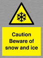 WK6309: Caution Beware of snow and ice