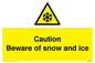 WK6309: Caution Beware of snow and ice