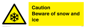 WK6309: Caution Beware of snow and ice
