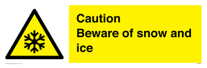 WK6309: Caution Beware of snow and ice
